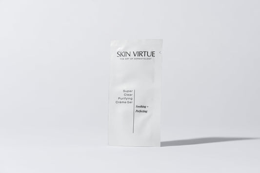 Super Clear Purifying Crème Gel 1ml Sachet x 10 - Skin Virtue